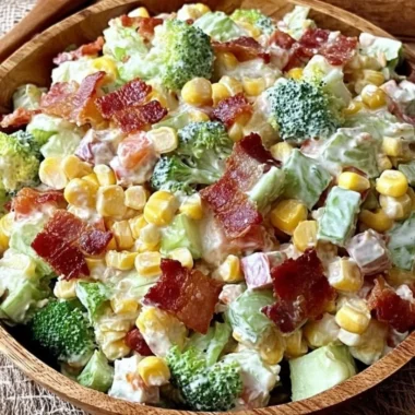 Delectable Bacon Ranch Chopped Salad with fresh ingredients and crispy bacon