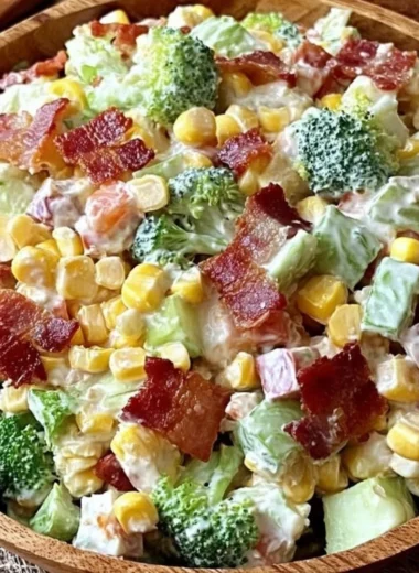 Delectable Bacon Ranch Chopped Salad with fresh ingredients and crispy bacon