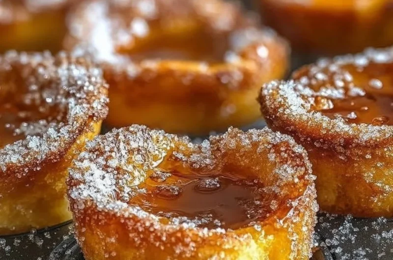 Cinnamon Sugar French Toast Muffins in a baking dish