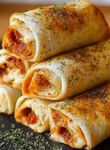 High Protein Pepperoni Pizza Rolls for a delicious and healthy snack
