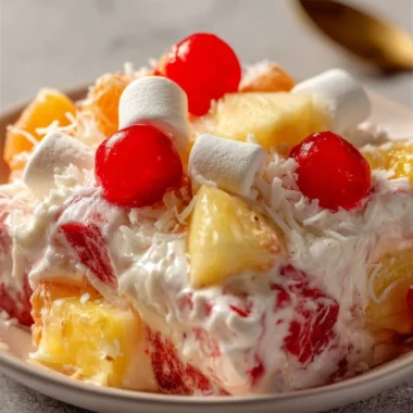 Better Than Sex Fruit Salad with a colorful mix of fresh fruits