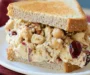 Apple Pecan Chickpea Salad Sandwich