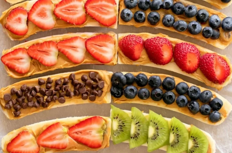 Healthy frozen banana treats perfect for hot summer days
