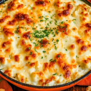 Creamy artichoke dip served in a bowl with fresh vegetables and chips