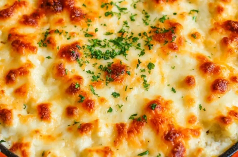 Creamy artichoke dip served in a bowl with fresh vegetables and chips